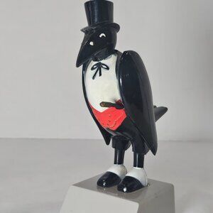 Vintage Old Crow Whiskey Advertising Plastic Figure-Breweriana Collectible